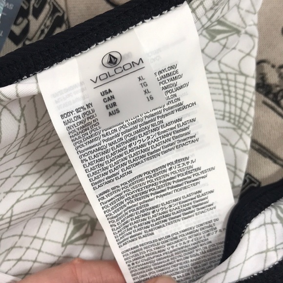 Volcom Simply Rib Halter Swim Top - Picture 8 of 10